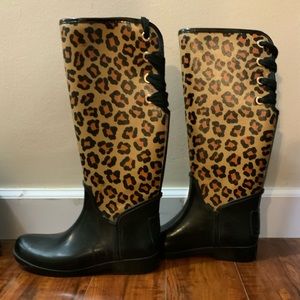 Coach rain boots
